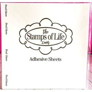 The Stamps of Life Adhesive Sheets 10 pack 6x6